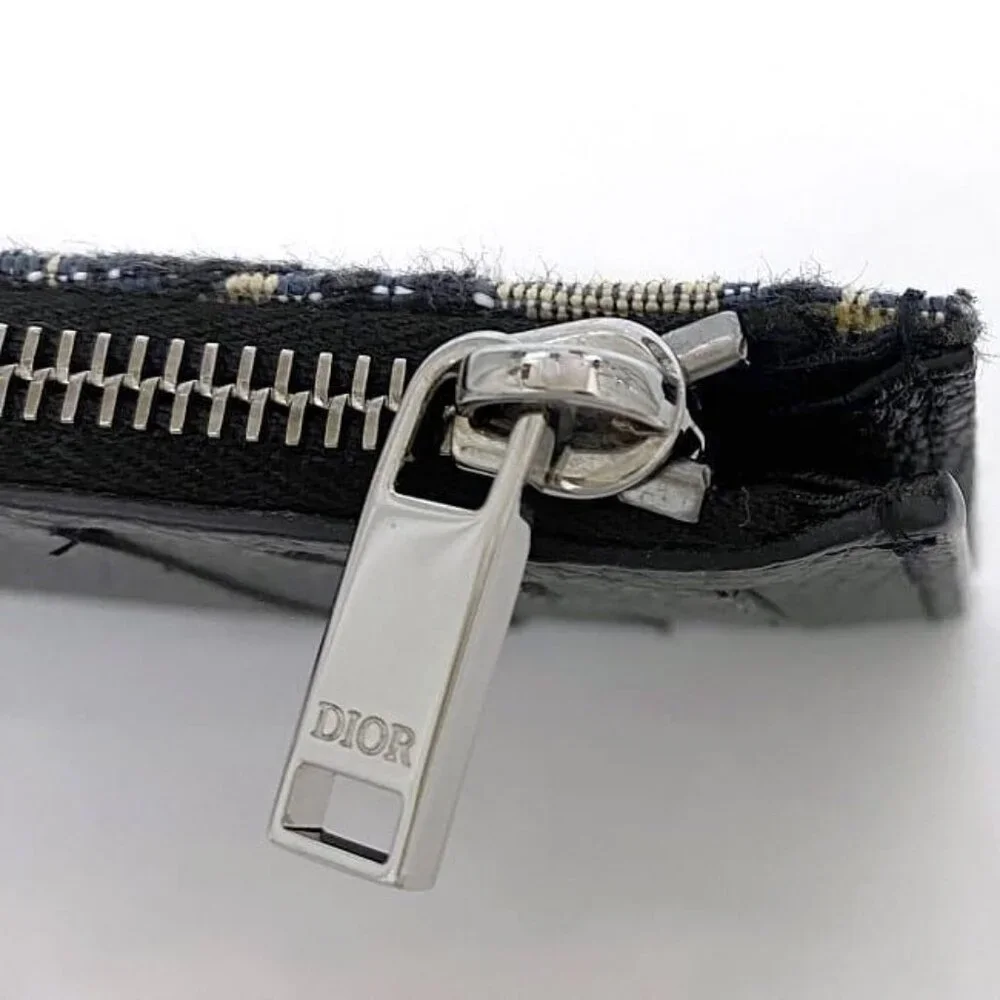 Christian Dior Zipper Card Holder